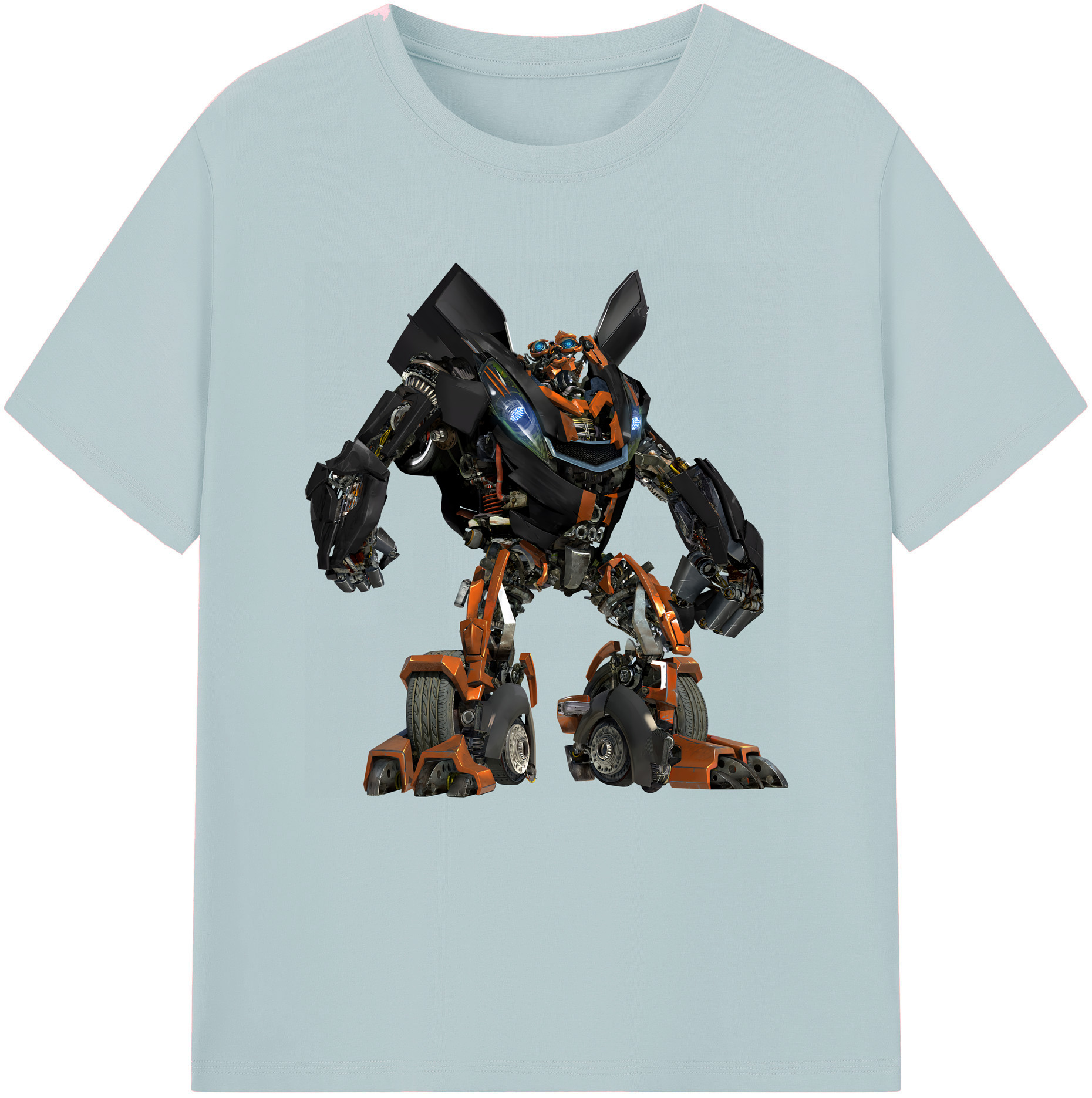 （画像用） Transformers トランスフォーマー 綿100％半袖Tシャツ（フロントプリント）